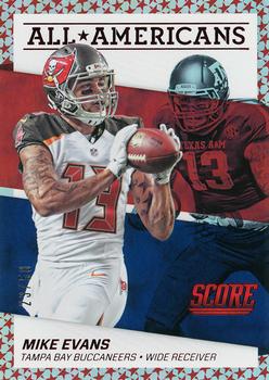 2016 Score - All-Americans Jumbo Red #7 Mike Evans Front
