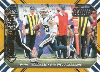 2016 Score - Chain Reaction Gold #13 Danny Woodhead Front