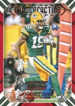 2016 Score - Chain Reaction Red #8 Randall Cobb Front
