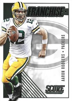 2016 Score - Franchise #23 Aaron Rodgers Front