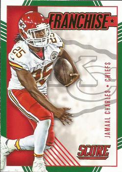 2016 Score - Franchise Green #14 Jamaal Charles Front