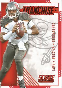 2016 Score - Franchise Red #28 Jameis Winston Front