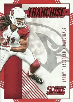 2016 Score - Franchise Red #29 Larry Fitzgerald Front