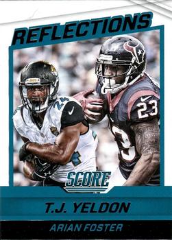 2016 Score - Reflections #14 T.J. Yeldon / Arian Foster Front
