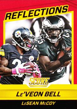 2016 Score - Reflections Red #7 LeSean McCoy/ Le'Veon Bell Front