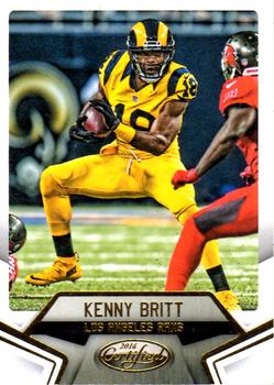 2016 Panini Certified #3 Kenny Britt Front
