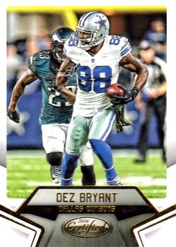 2016 Panini Certified #22 Dez Bryant Front