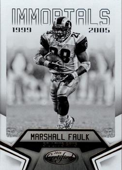 2016 Panini Certified #125 Marshall Faulk Front