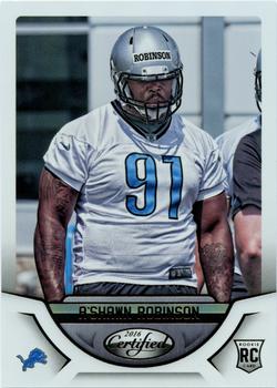 2016 Panini Certified #145 A'Shawn Robinson Front
