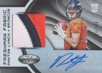 2016 Panini Certified #209 Paxton Lynch Front