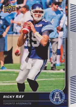 2015 Upper Deck CFL #1 Ricky Ray Front