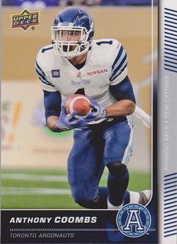 2015 Upper Deck CFL #32 Anthony Coombs Front
