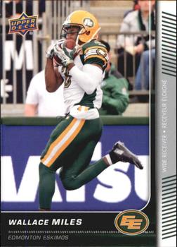 2015 Upper Deck CFL #61 Wallace Miles Front