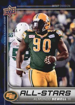 2015 Upper Deck CFL #159 Almondo Sewell Front