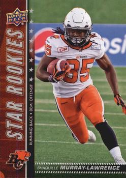 2015 Upper Deck CFL #183 Shaquille Murray-Lawrence Front
