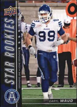 2015 Upper Deck CFL #190 Daryl Waud Front