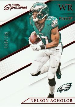 2016 Panini Prime Signatures - Prime Proof Red #54 Nelson Agholor Front