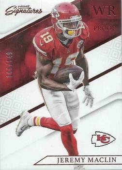 2016 Panini Prime Signatures - Prime Proof Red #77 Jeremy Maclin Front