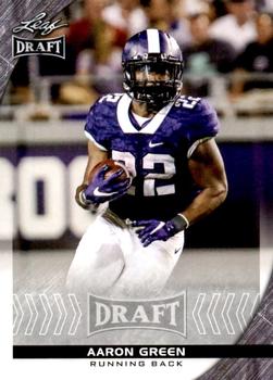 2016 Leaf Draft #3 Aaron Green Front