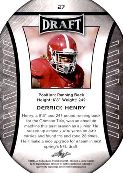 2016 Leaf Draft #27 Derrick Henry Back