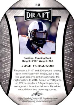 2016 Leaf Draft #48 Josh Ferguson Back