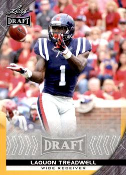 2016 Leaf Draft - Gold #58 Laquon Treadwell Front
