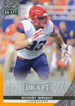 2016 Leaf Draft - Gold #78 Scooby Wright Front