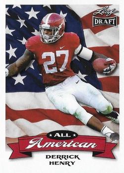 2016 Leaf Draft - All American #AA-05 Derrick Henry Front