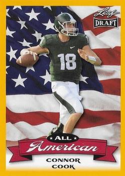 2016 Leaf Draft - All American Gold #AA-03 Connor Cook Front