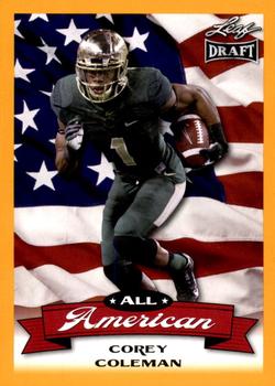 2016 Leaf Draft - All American Gold #AA-04 Corey Coleman Front