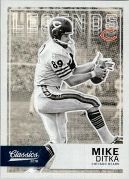 2016 Panini Classics - Blank Back #111 Mike Ditka Front