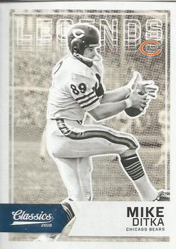 2016 Panini Classics - Red Back #111 Mike Ditka Front