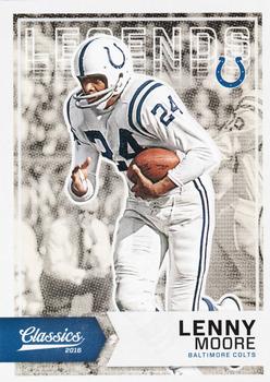 2016 Panini Classics - Red Back #159 Lenny Moore Front