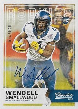 2016 Panini Classics - Significant Signatures #263 Wendell Smallwood Front