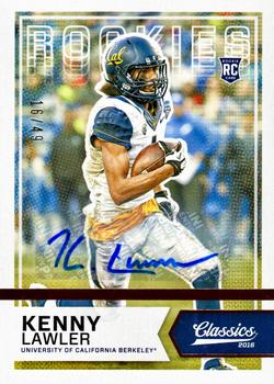 2016 Panini Classics - Significant Signatures Bronze #285 Kenny Lawler Front