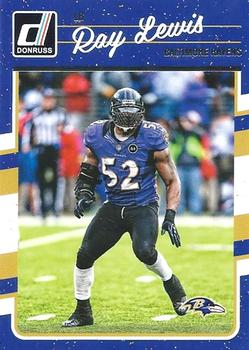 2016 Donruss #28 Ray Lewis Front