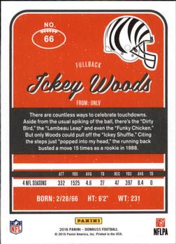 2016 Donruss #66 Ickey Woods Back