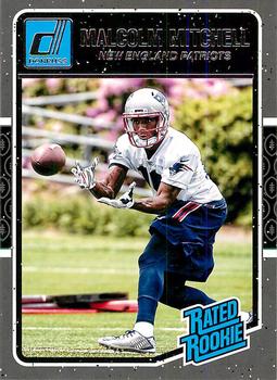2016 Donruss #385 Malcolm Mitchell Front