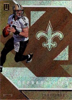 2016 Panini Unparalleled #1 Drew Brees Front