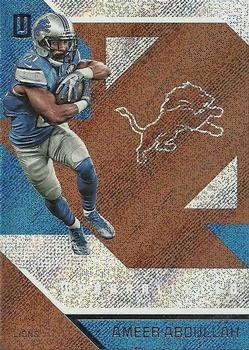 2016 Panini Unparalleled #88 Ameer Abdullah Front