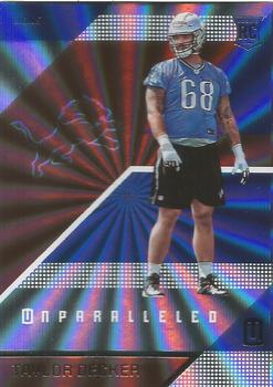 2016 Panini Unparalleled #195 Taylor Decker Front