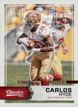 2016 Panini Classics - Timeless Tributes Bronze #43 Carlos Hyde Front