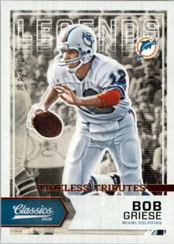 2016 Panini Classics - Timeless Tributes Bronze #158 Bob Griese Front