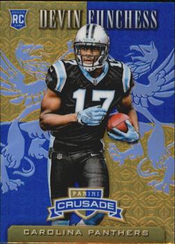 2015 Panini Rookies & Stars - Crusade Rookies Blue #CR15 Devin Funchess Front