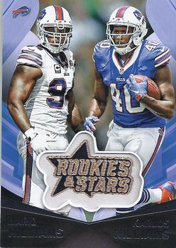 2015 Panini Rookies & Stars - Embroidered Patches #EP14 Karlos Williams / Mario Williams Front
