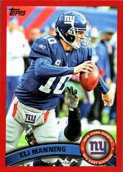 2011 Topps - Red #20 Eli Manning Front
