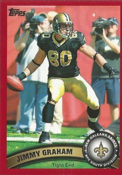 2011 Topps - Red #198 Jimmy Graham Front