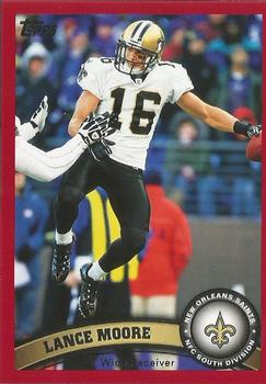2011 Topps - Red #324 Lance Moore Front