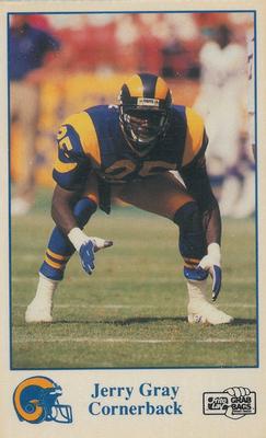 1989 Frito Lay Los Angeles Rams #7 Jerry Gray Front