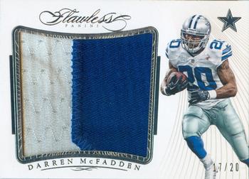 2015 Panini Flawless - Patches #P-DF Darren McFadden Front